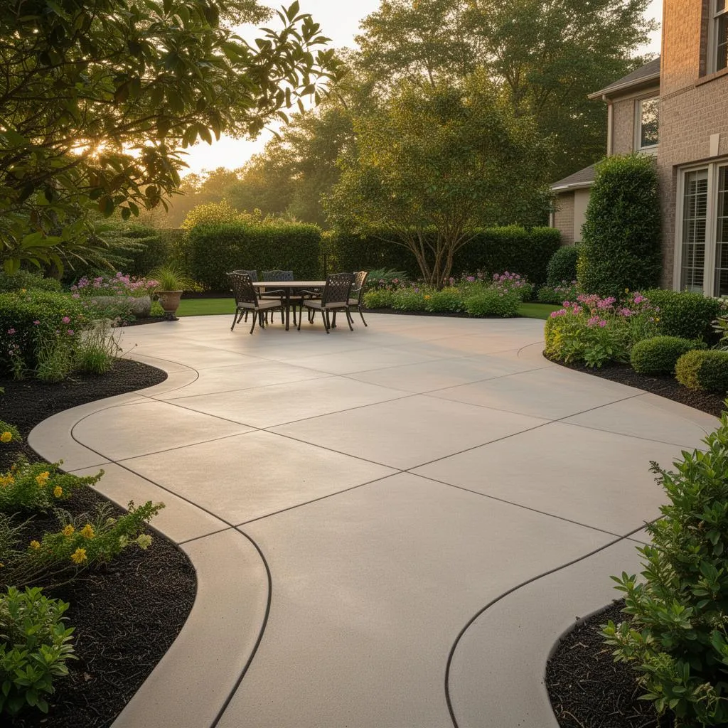Concrete Patios project in Platte County MO